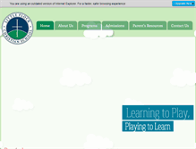 Tablet Screenshot of littleflockschool.org